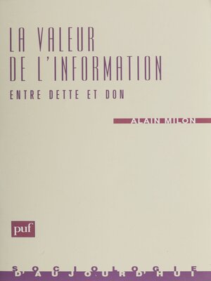 cover image of La Valeur de l'information